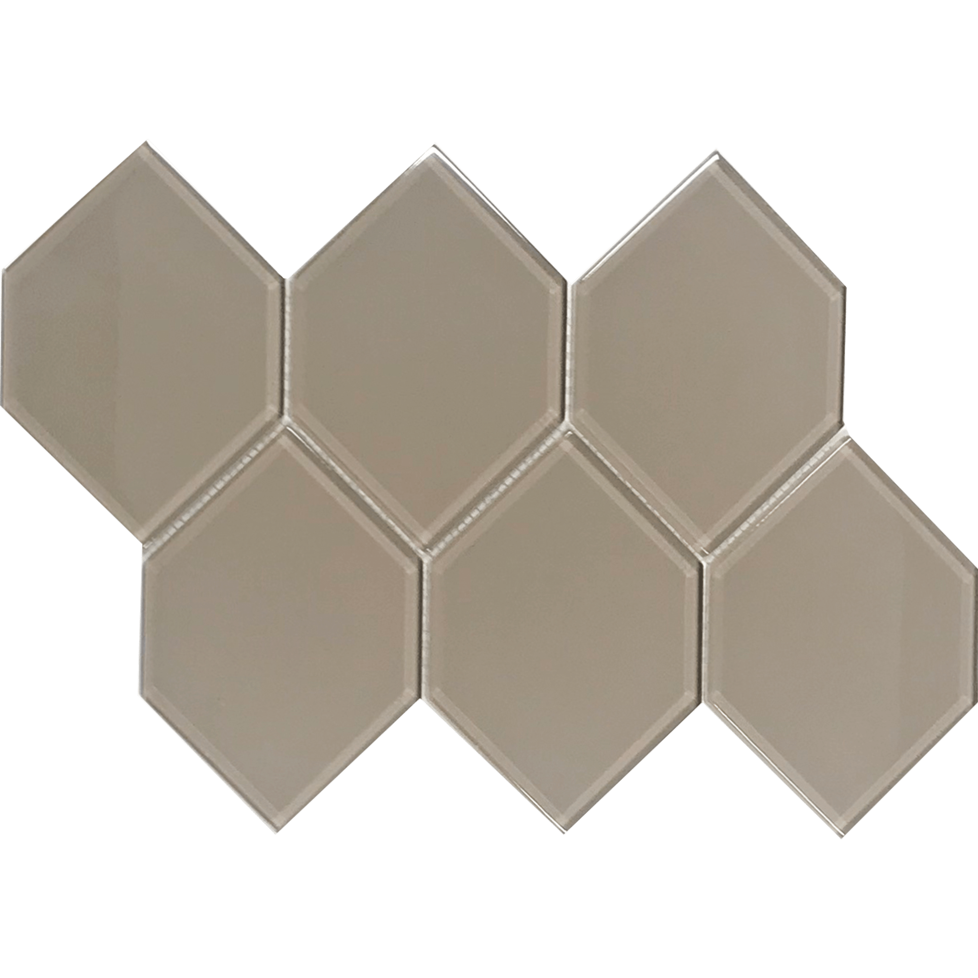 Earth Taupe 4x6 Hex