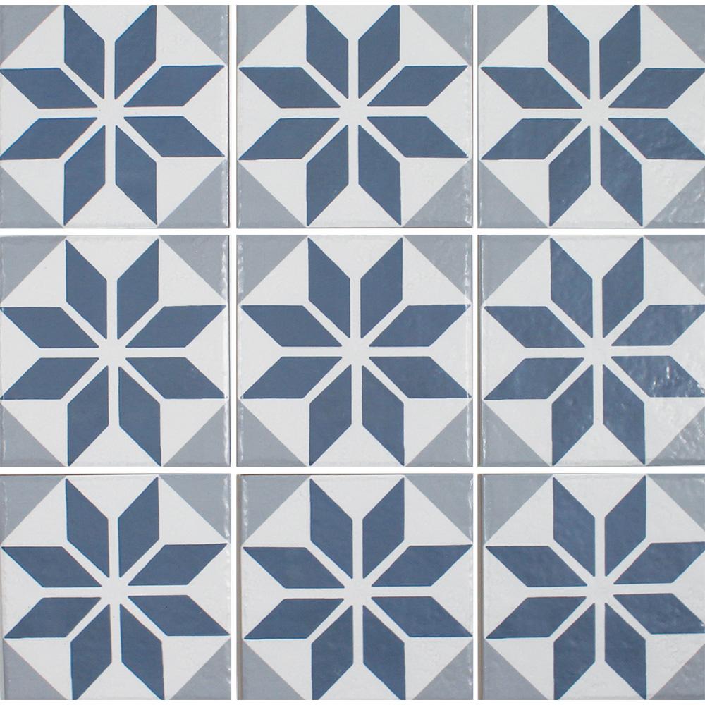 WEB Ancient Azul Blue Grouted