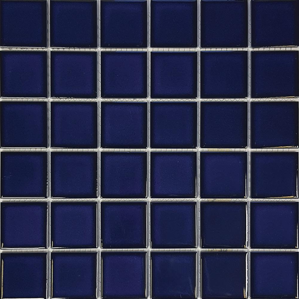 WEB Harmony cobalt blue 2x2 Mosaic