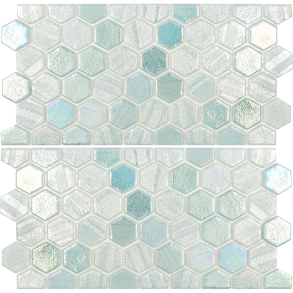 WEB Illusion Light Green Hex with border