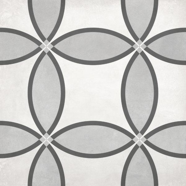8x8 Form Ice Zenith Deco Porcelain Tile scaled