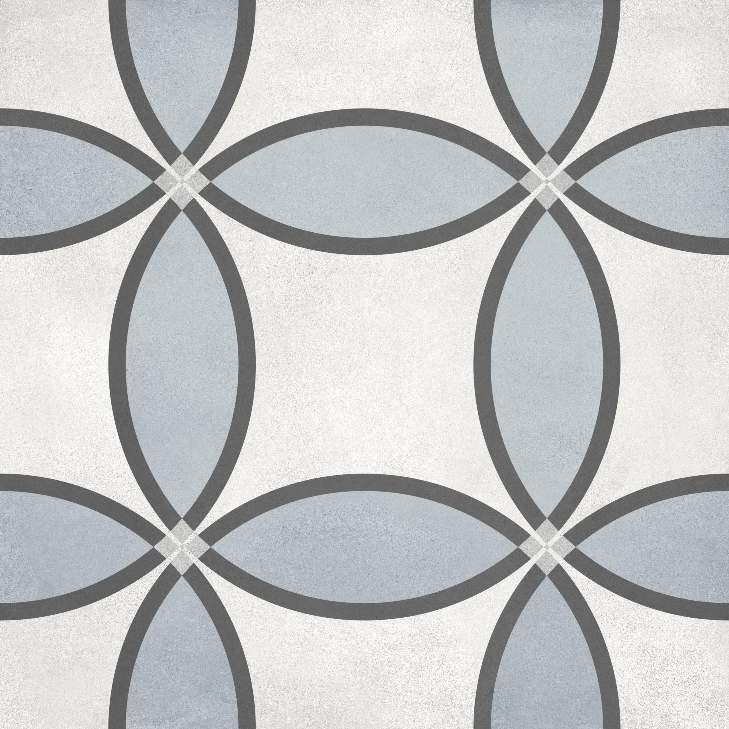 8x8 Form Tide Zenith Deco Porcelain Tile scaled