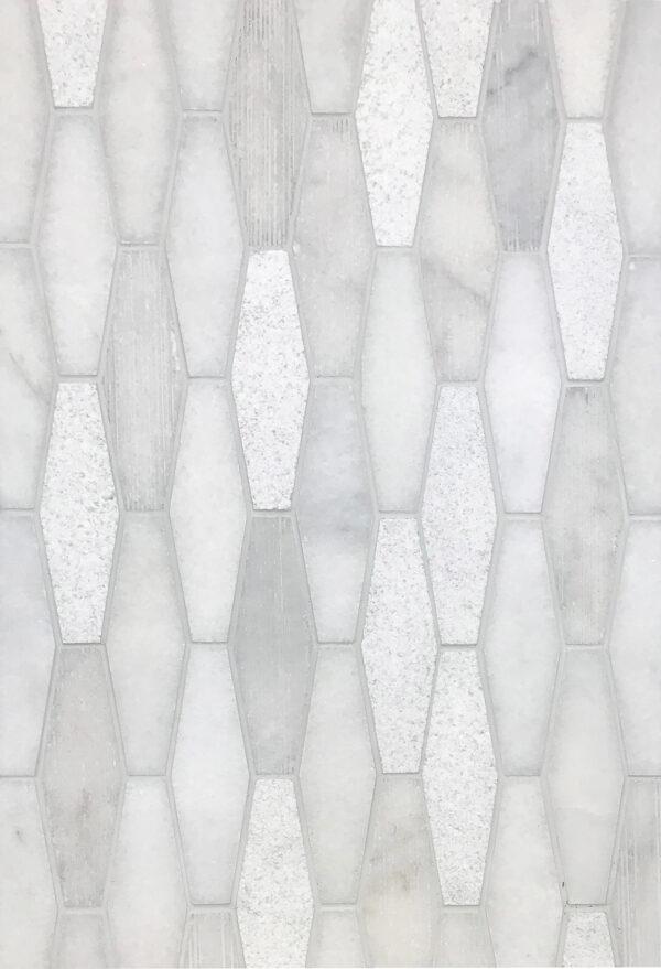 WEB Contempo Carrara Diamond Hex Range
