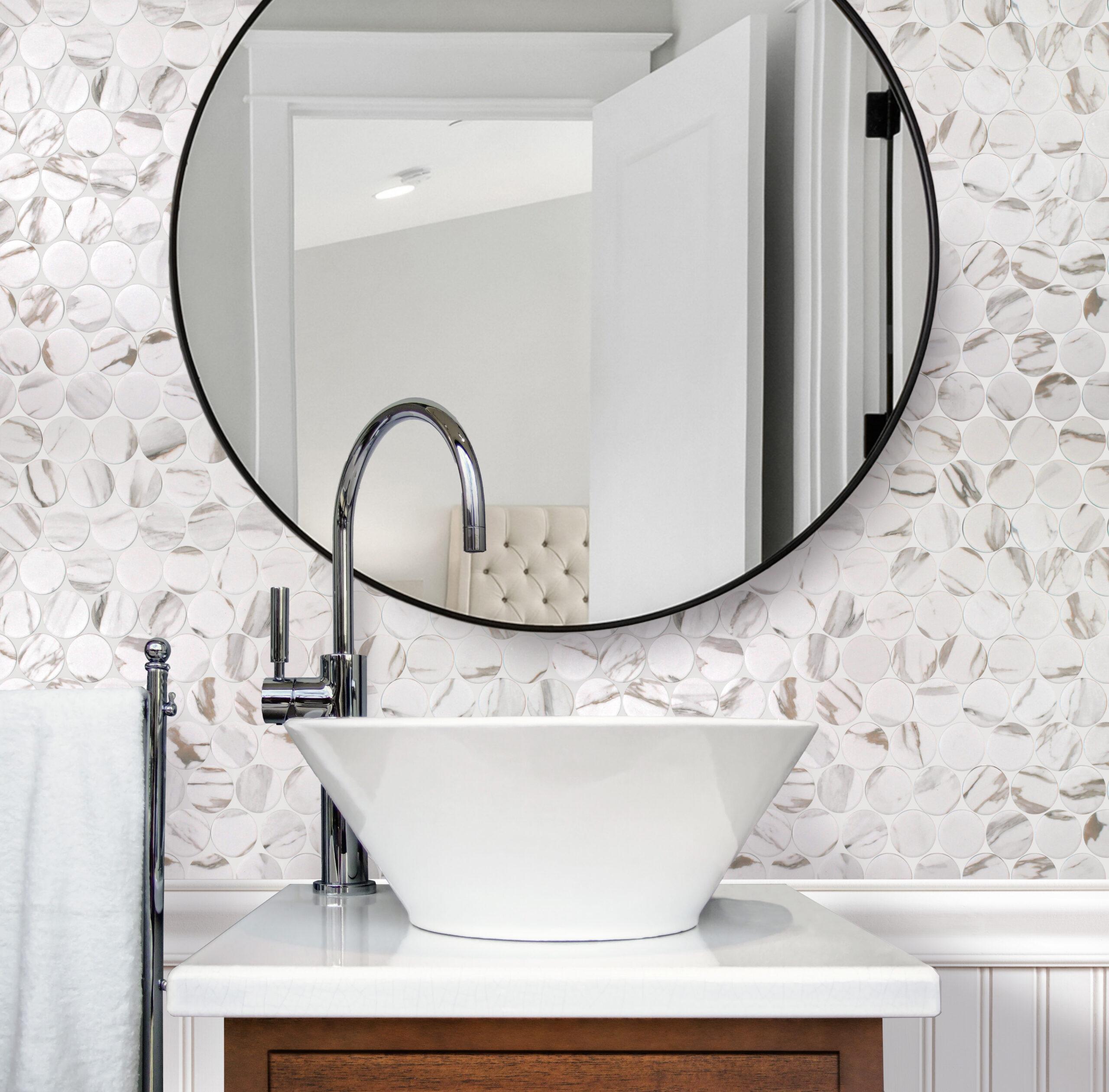 CALACATTA 2 HEX NativePenny Calacatta RoomScene scaled