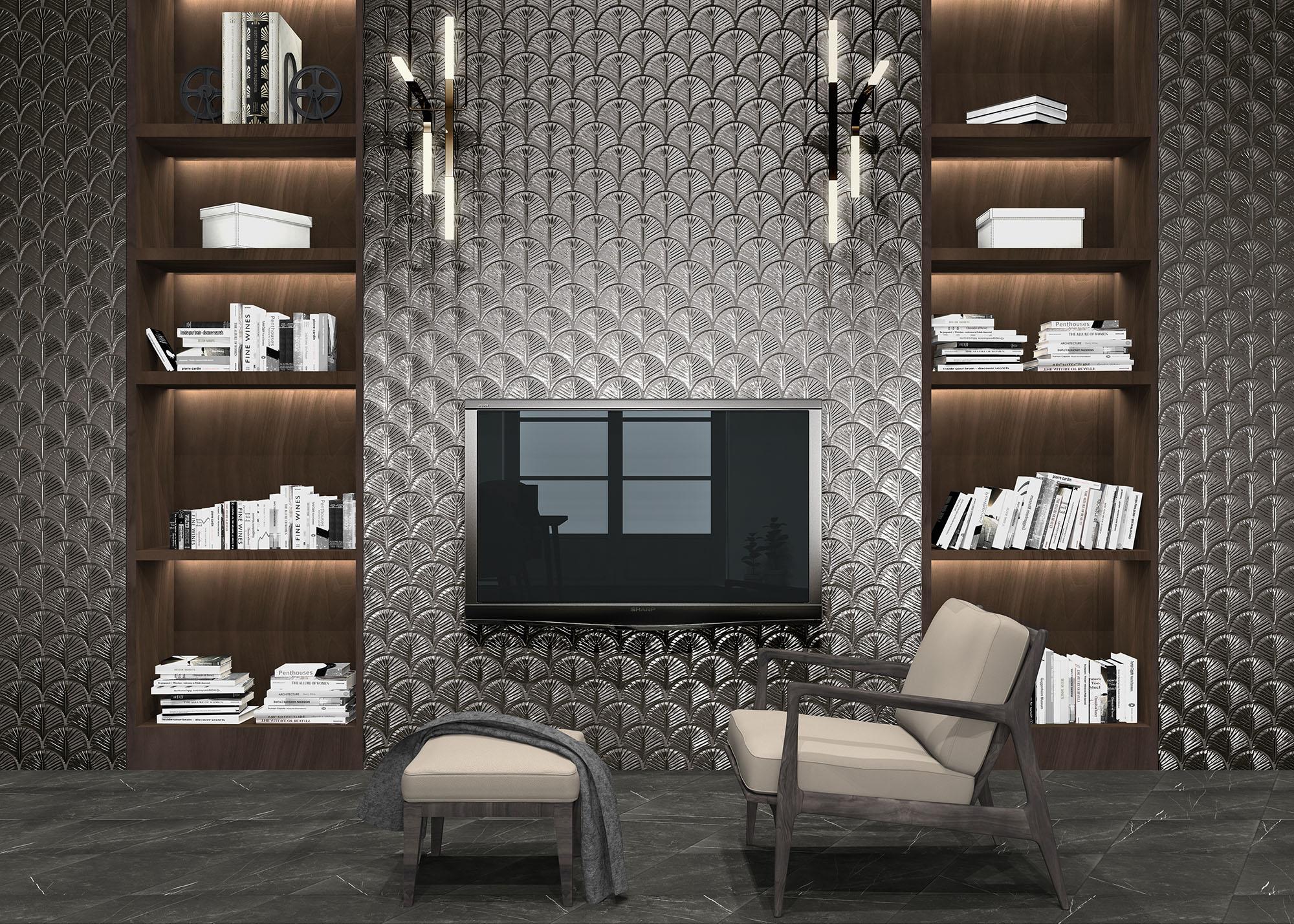 WEB Scale Shell Anthracite Room