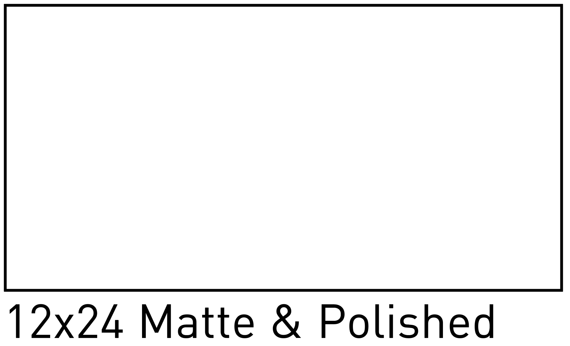 12x24 matte polished