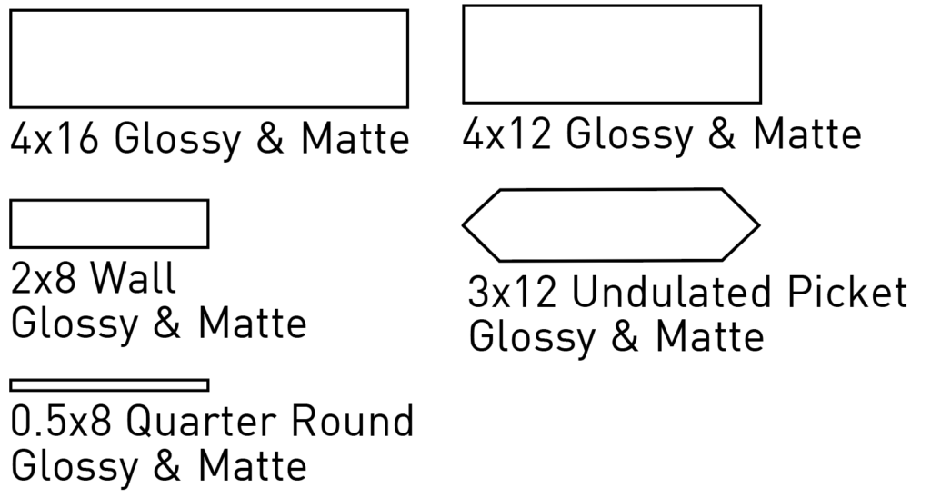 classic wall sizes 1
