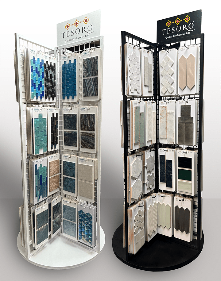 Tesoro Swatch Card Display Rack