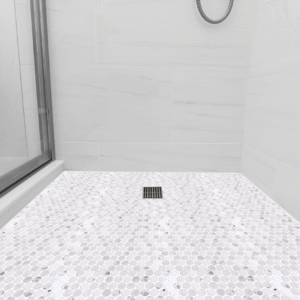 Venice Blue Penny-Shower