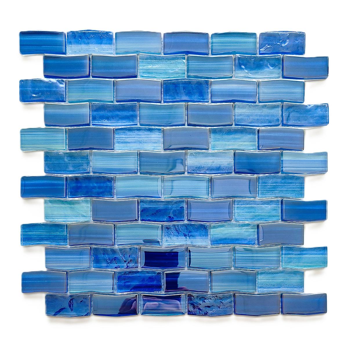 Welcome 13 Wavy Deep Blue