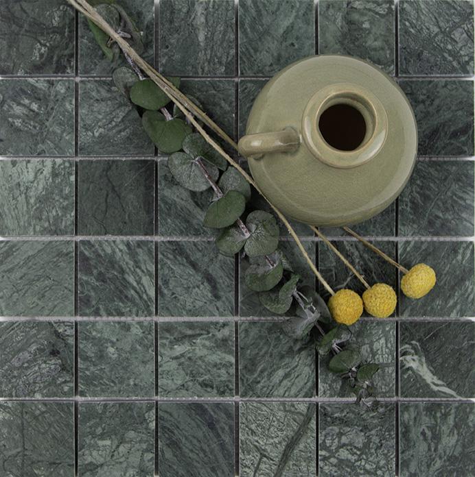 Welcome 12 Jade Green 2x2 Mosaic
